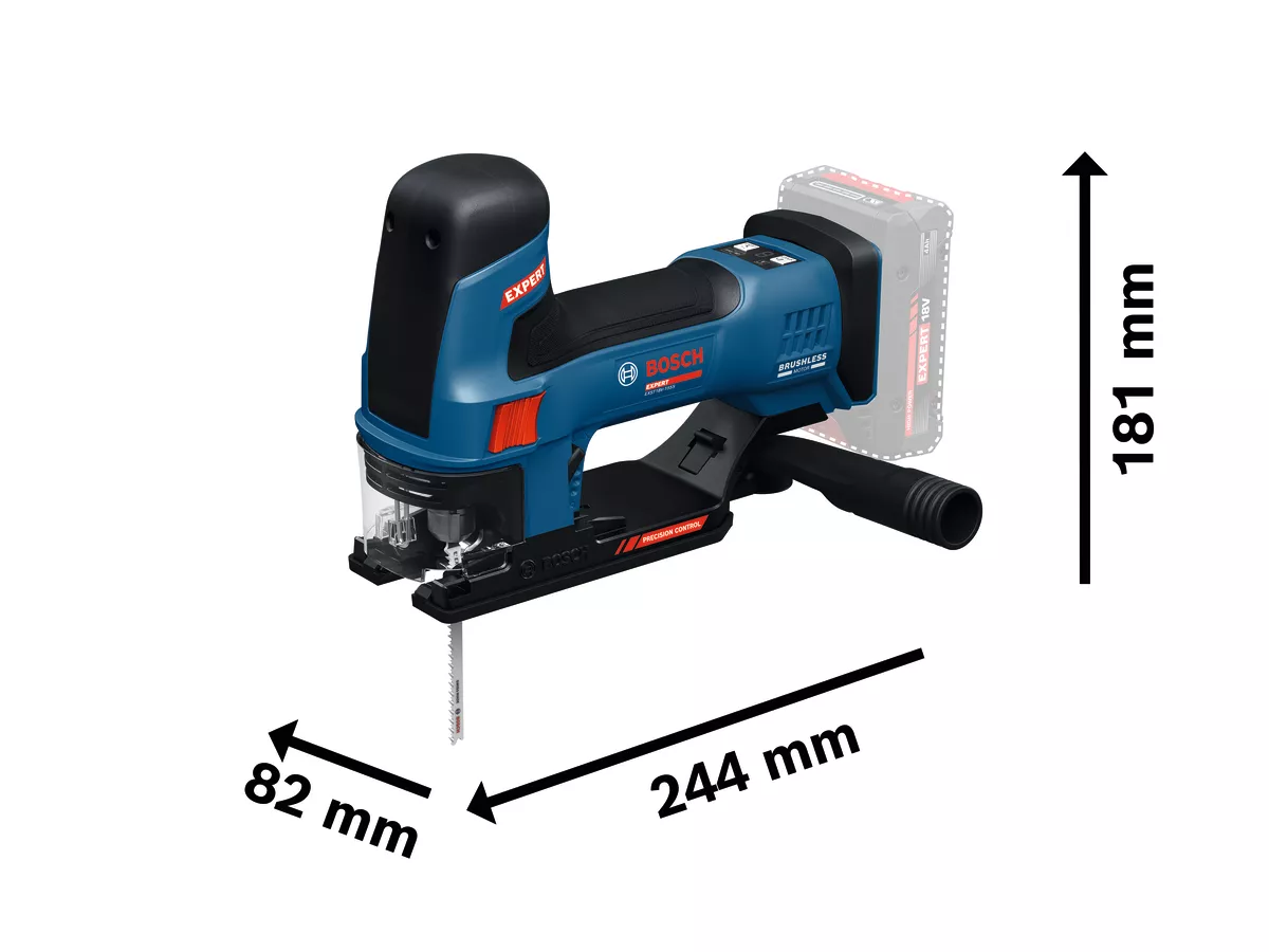 Scie sauteuse EXPERT EXST18V-155S Bosch L-BOXX solo